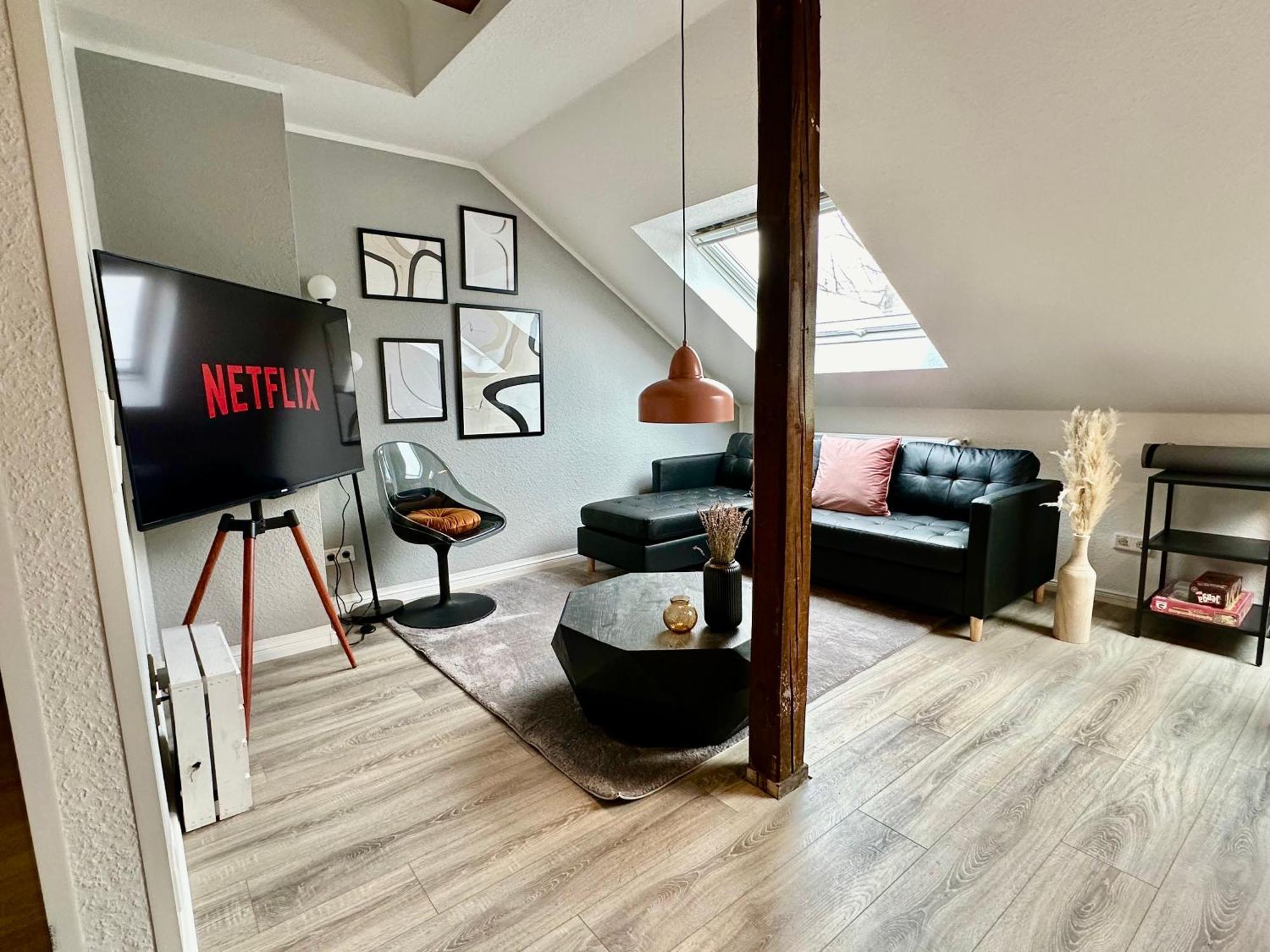 보훔 Stilvoll Im Zentrum Balken Loft 아파트 외부 사진