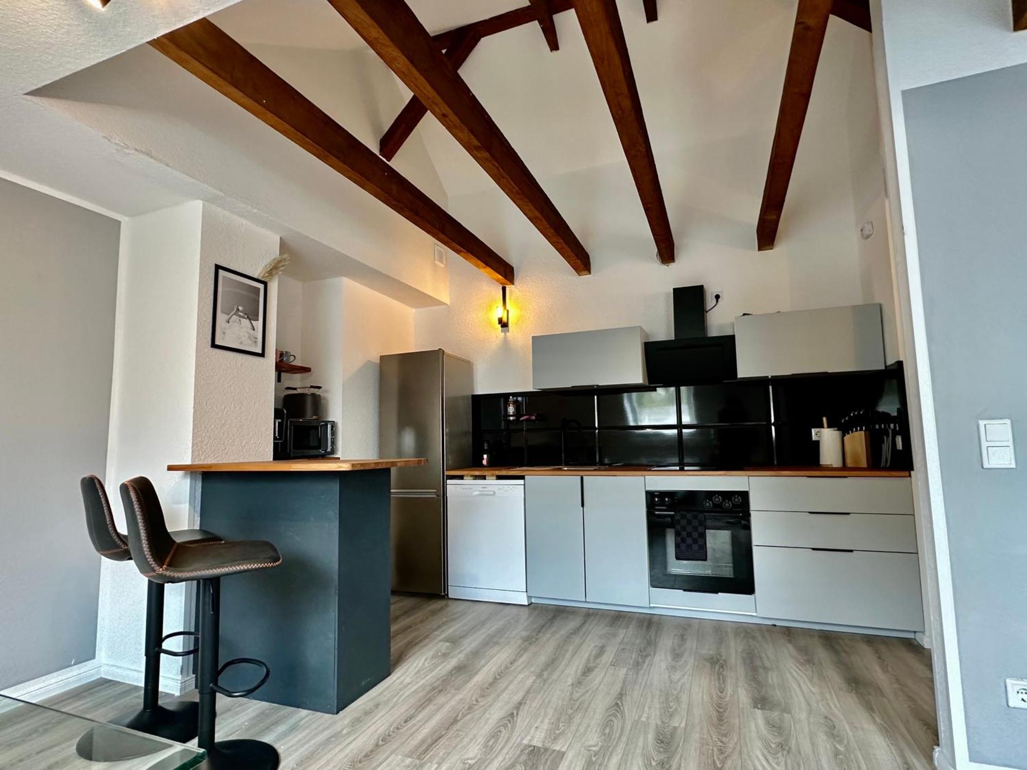 보훔 Stilvoll Im Zentrum Balken Loft 아파트 외부 사진